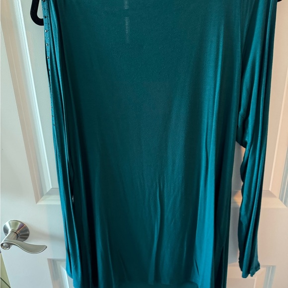 Teal Cable & Gauge tunic - Picture 3 of 7